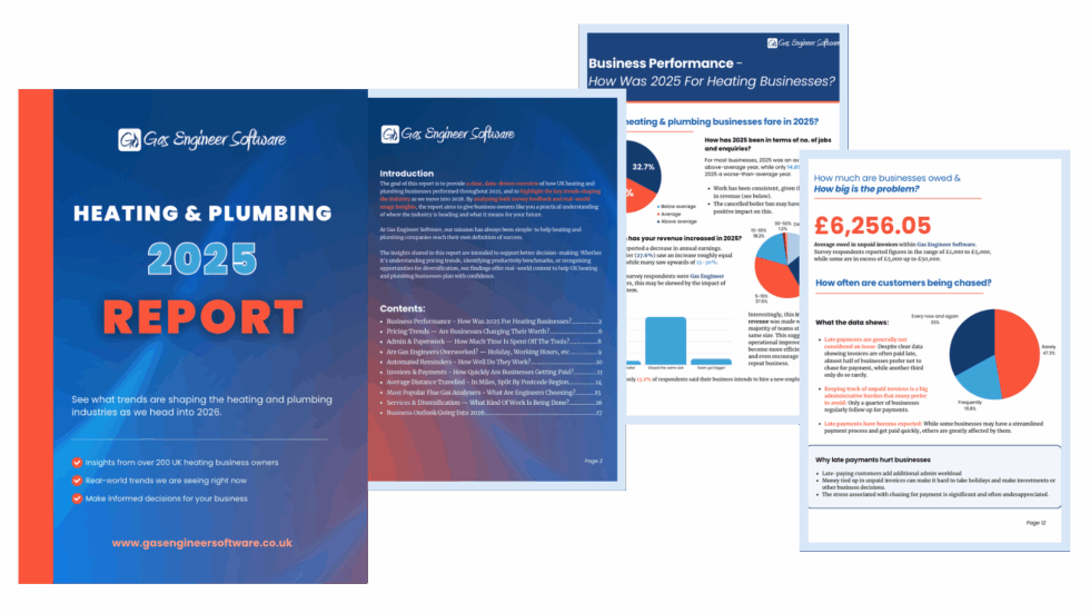 2025 Heating & Plumbing Industry Report - GES - Gas Engineer Software
