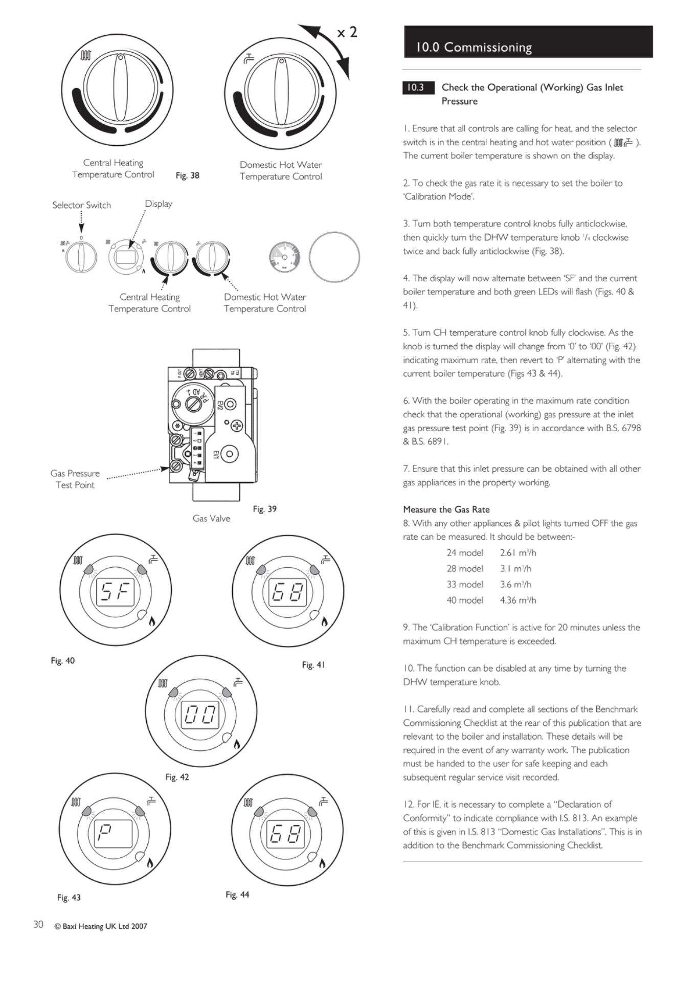 Baxi Combi 200 manual page 30