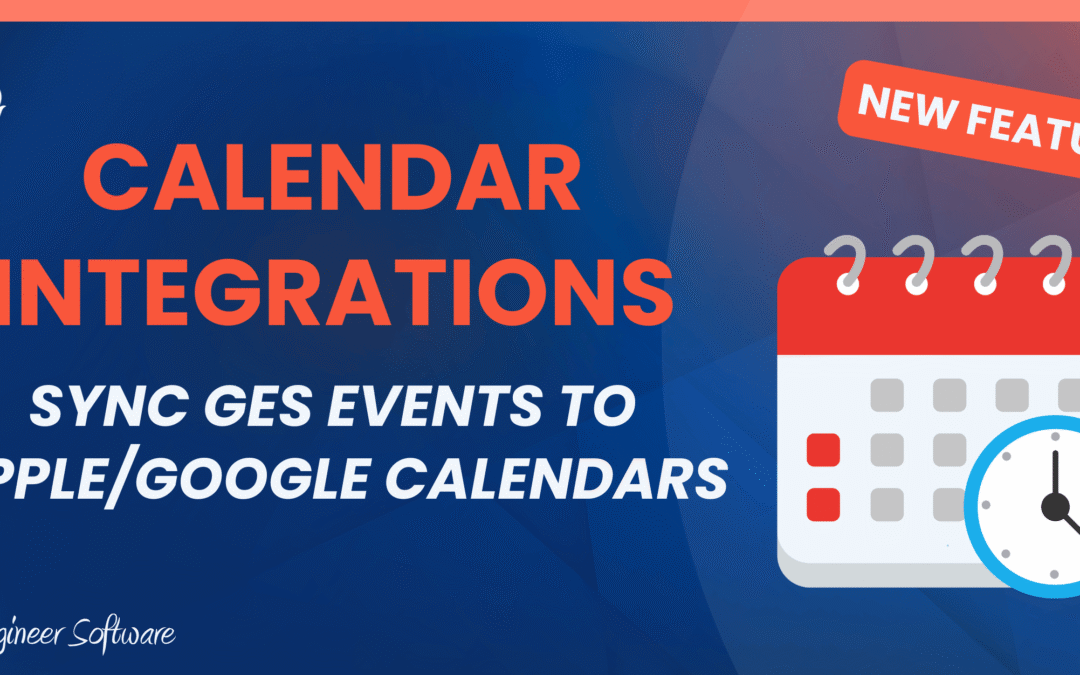 [New Feature] Calendar Integrations: Sync Your GES Events To Google, Apple & Other Calendars